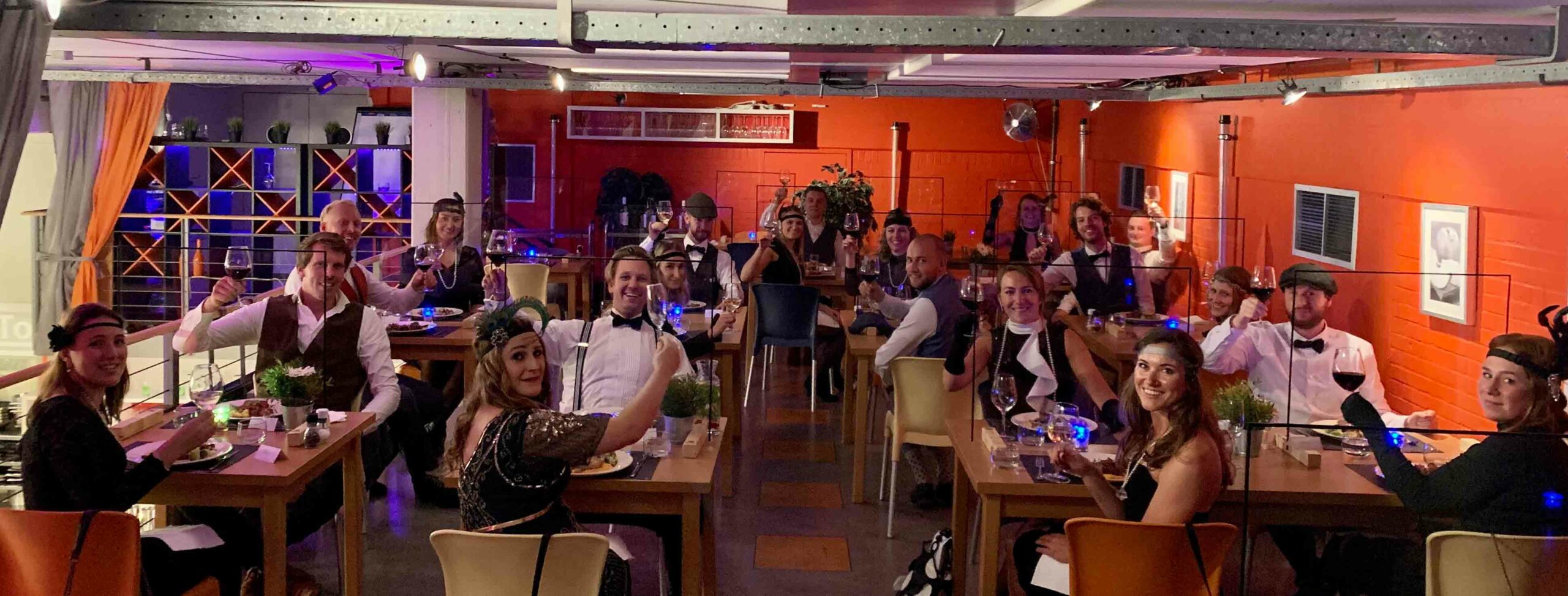 Bedrijfsuitjes etiquettediner